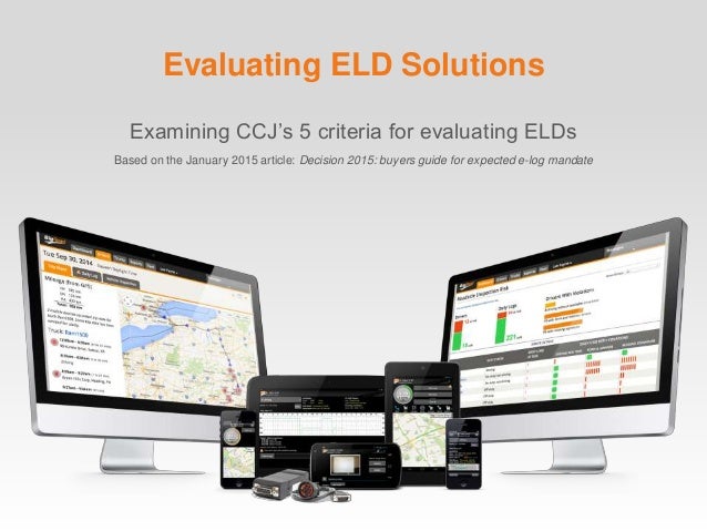 Webinar Getting Ready For ELD