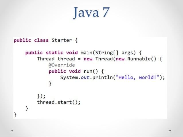 Getting ready to java 8