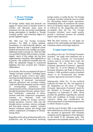 Getting Started in Ukraine