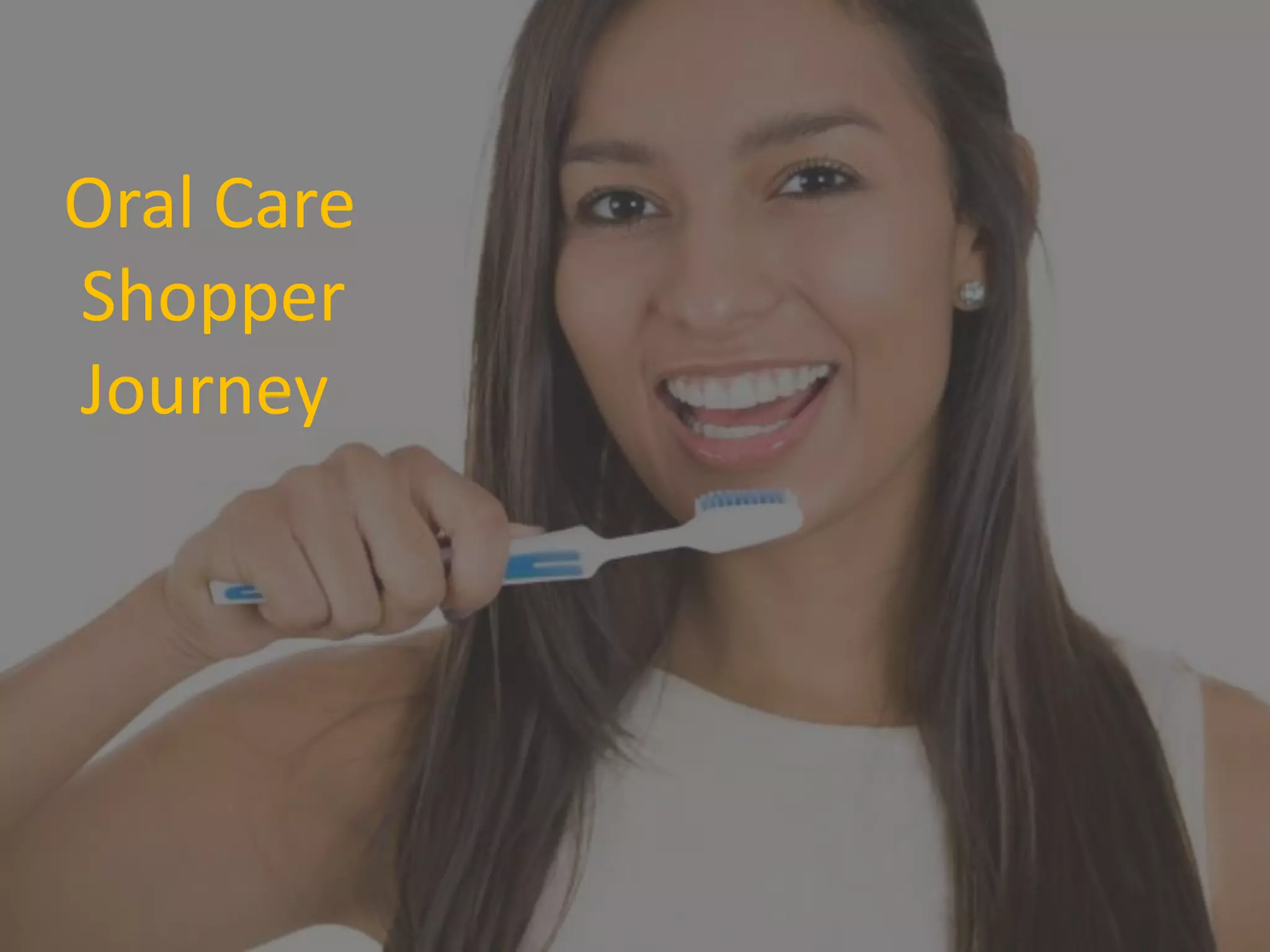 Oral Care
Shopper
Journey
 