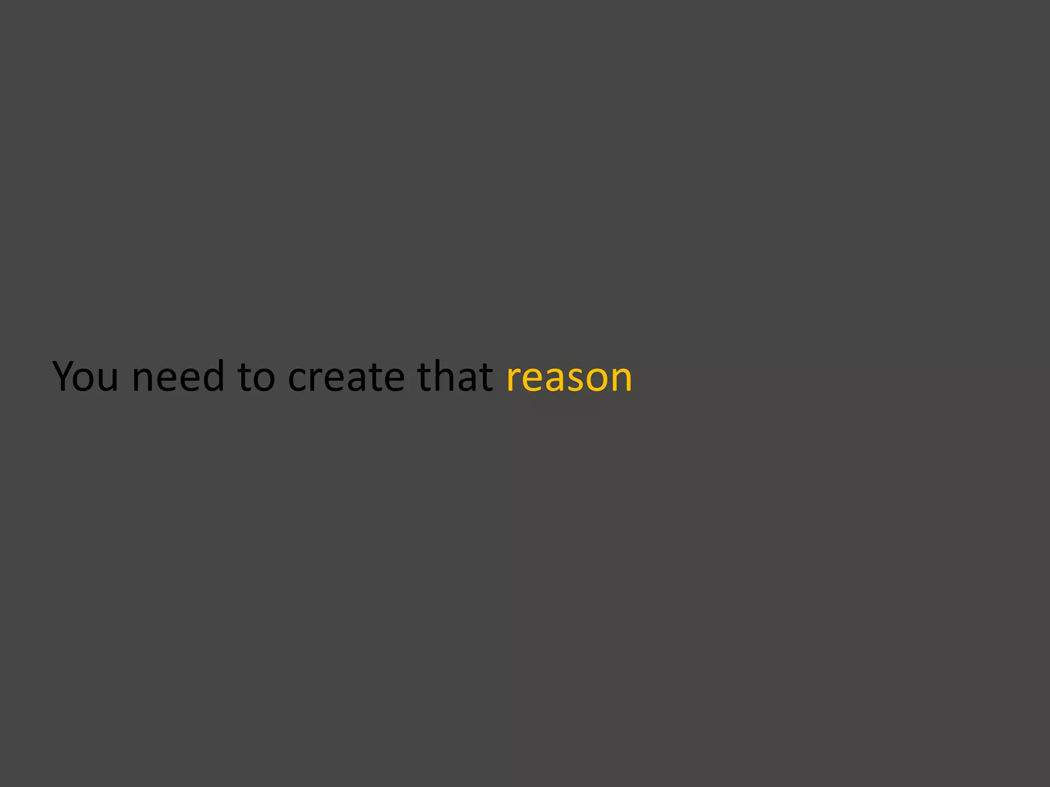 You need to create that reason
 