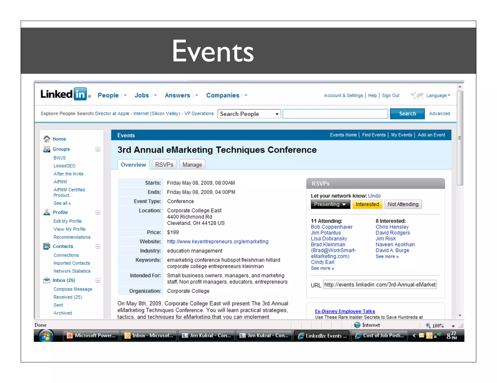 Advanced Job Search




Bob Coppenhaver – Strategic Marketing & Product Management
 