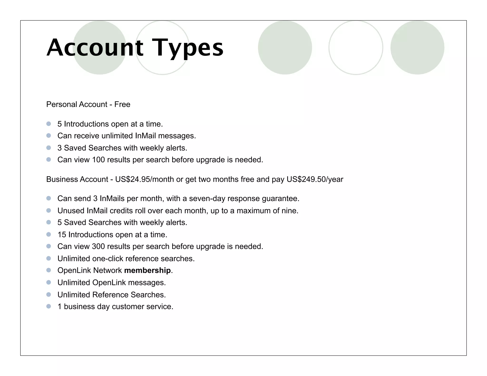 Summary - Maximizing LinkedIn
   Consider this as part of your job search and business
    networking tasks
   Personalize your proﬁle
   Consider connecting to anyone that “you know” and can
    further your goals
   Use LinkedIn to do your pre-meeting homework
      Company, Interviewers
   Get recommendations from former clients, bosses, direct
    reports, and co-workers
   Optimize your proﬁle for search results
   Never invite someone you don’t know-provide comments/
    background info in the invitation
 Bob Coppenhaver – Strategic Marketing & Product Management
 