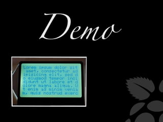 Demo
 