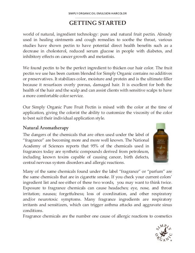 Simply Organic Hair Color Getting Started Guide