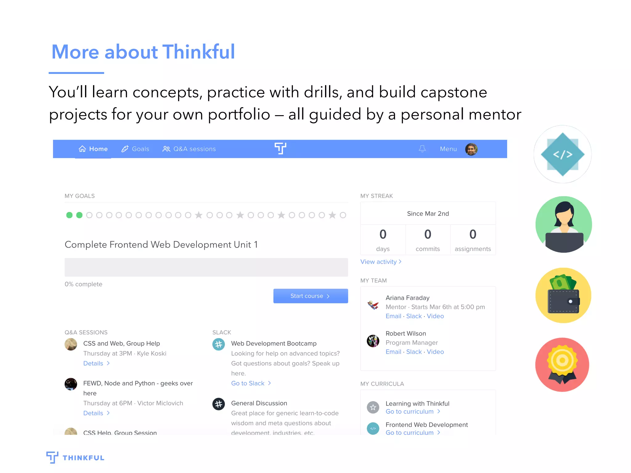 Ways to keep learningLevelofsupport
Structure efﬁciency
 