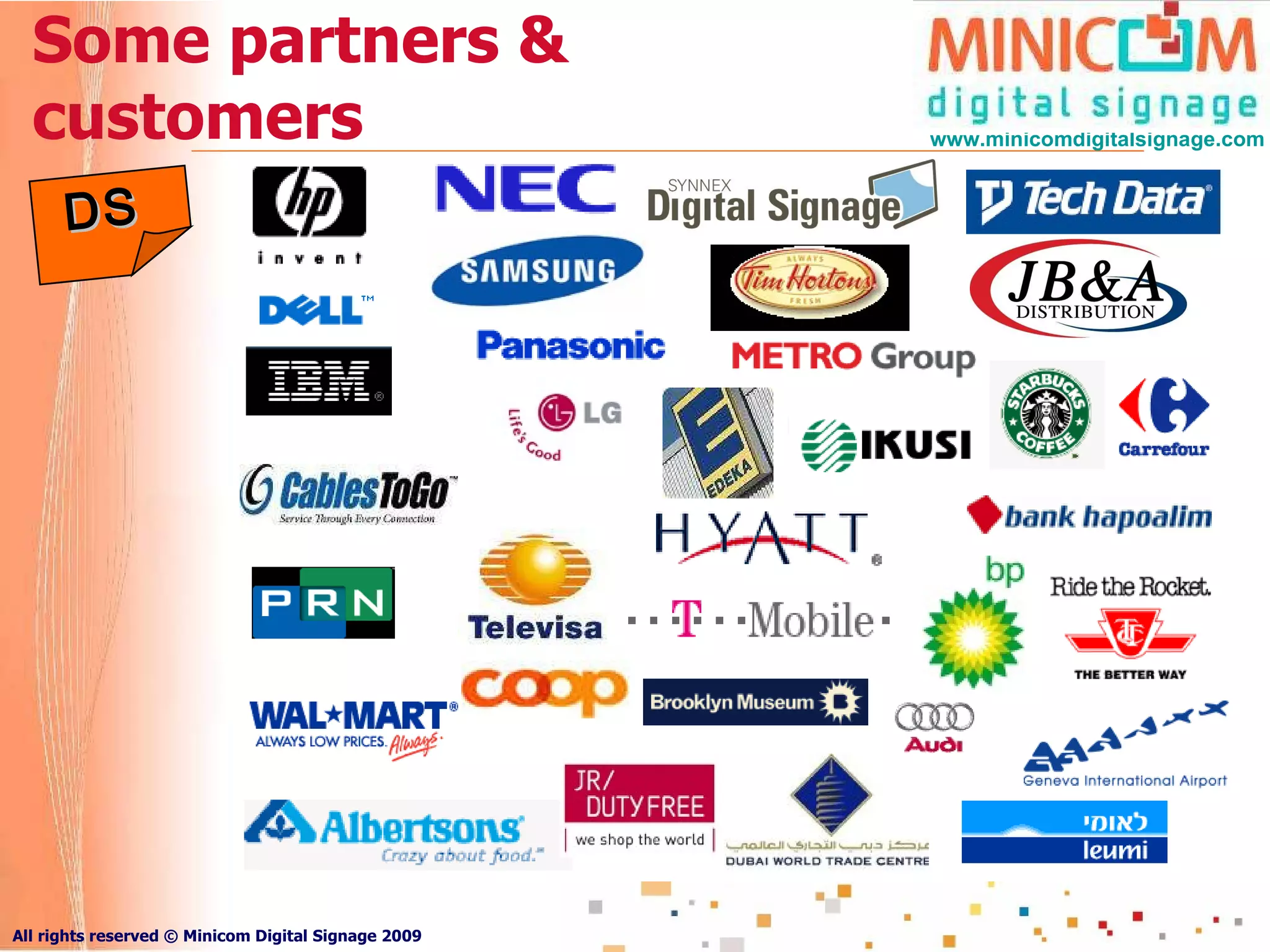 Some partners & customers DS   