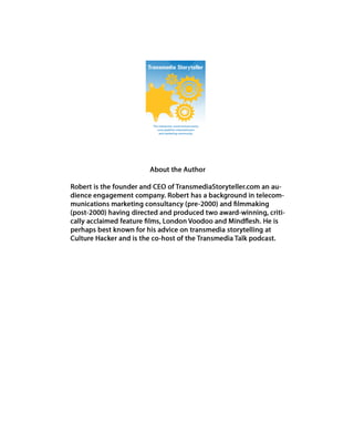 Getting Started in Transmedia