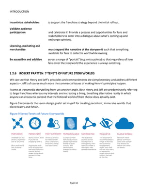 INTRODUCTION
Page 12
Figure 10 The three Cs of transmedia storytelling
 