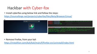 Getting started kali linux | PPTX
