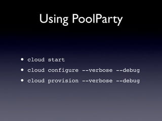 Getting Started with PoolParty and EC2