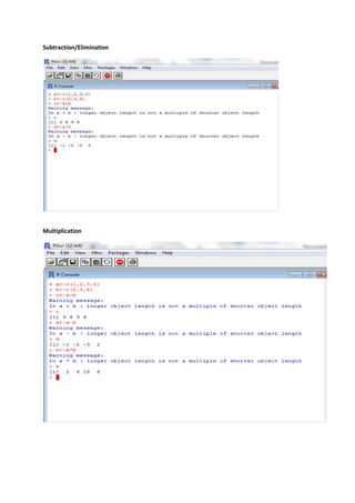 Subtraction/Elimination 
Multiplication 
 