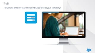 Poll
How many employees will be using Salesforce at your company?
 