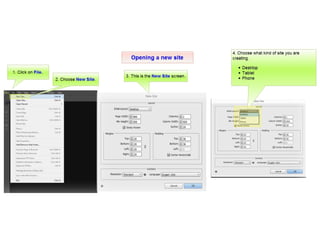 Getting started with adobe muse power point | PPT