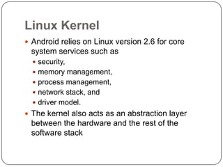 Getting started with android | PPT
