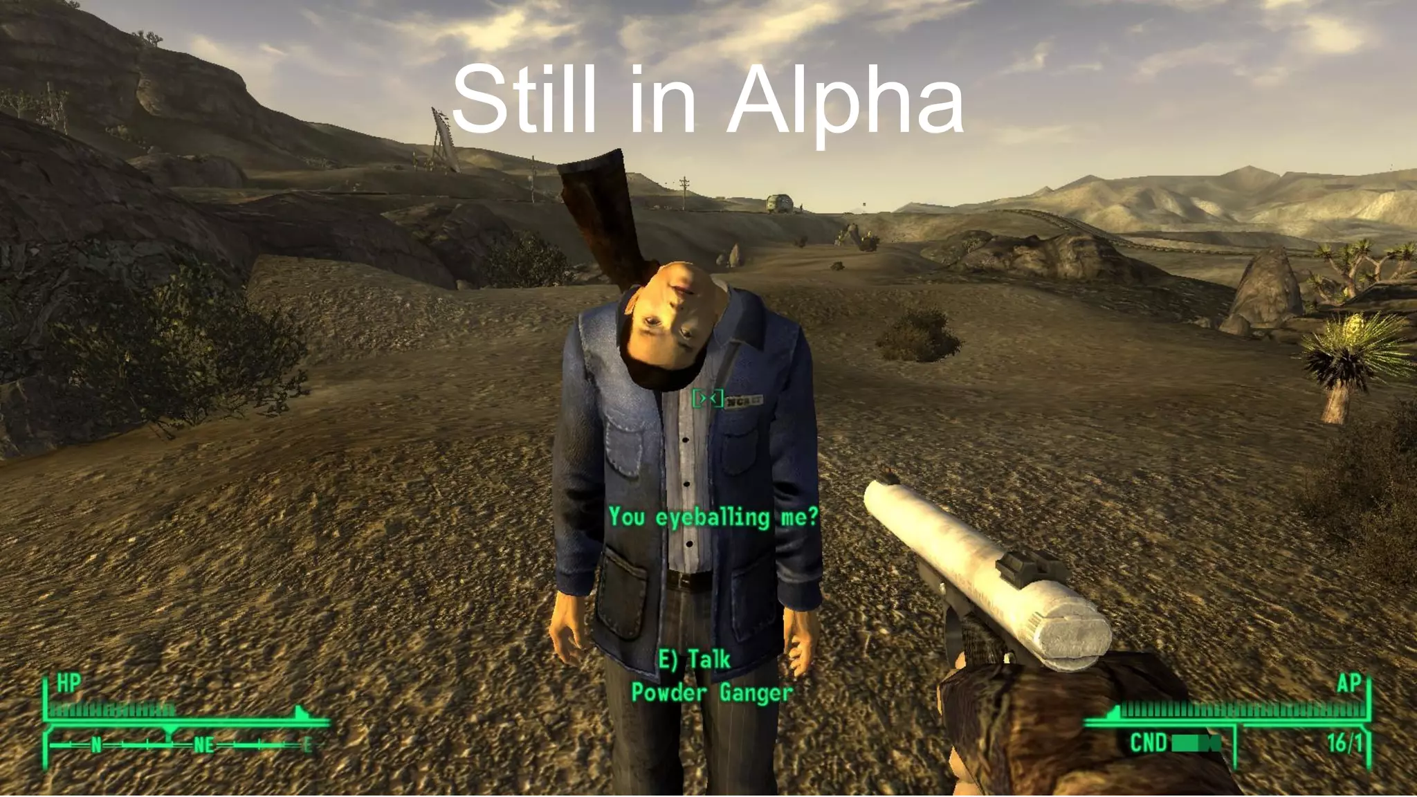 Still in Alpha 