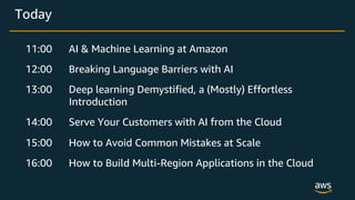 An Introduction to AWS for Developers: AWS Developer Workshop - Web Summit 2018