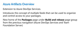 Getting Started with Azure Artifacts | PPTX