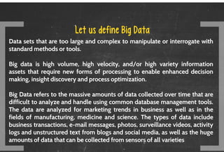 Getting started with Big Data | PDF