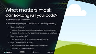 Getting Started with BoxLang: An Alternative CFML Engine and Platform ...