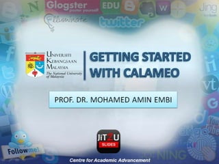 GETTING STARTED WITH CALAMEO 