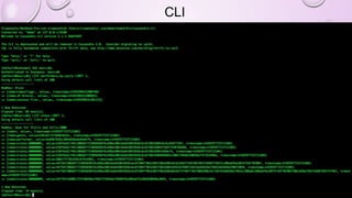 CLI
 