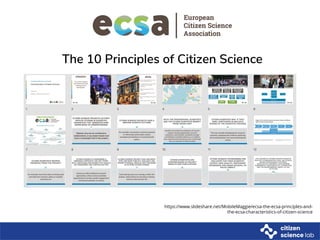 Getting Started with Citizen Science - Principles & Matrix.pdf