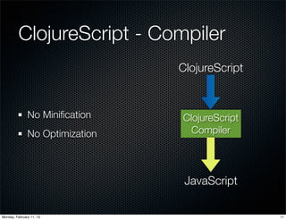 Getting started with ClojureScript | PDF