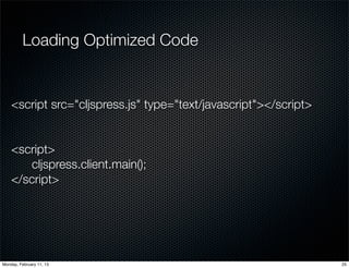Getting started with ClojureScript | PDF