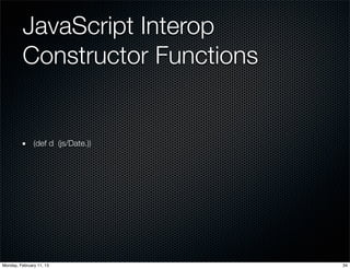 Getting started with ClojureScript | PDF