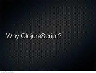 Getting started with ClojureScript | PDF