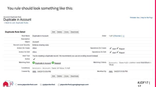 Getting started with data.com duplicate management | PPTX