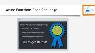 Azure Functions Code Challenge
 
