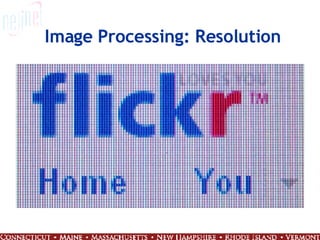Image Processing: Resolution 