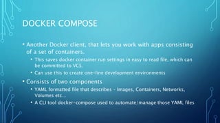 Getting started with Docker | PPTX