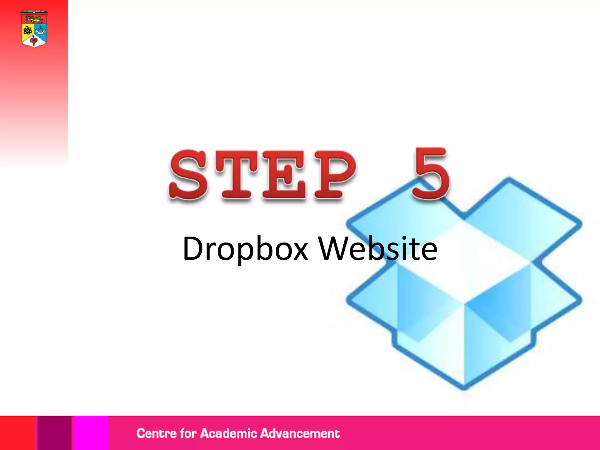 Dropbox Website
 