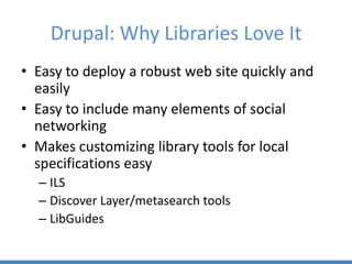 Getting Started with Drupal | PPTX