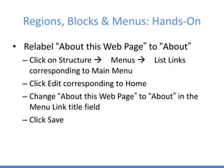 Getting Started with Drupal | PPT