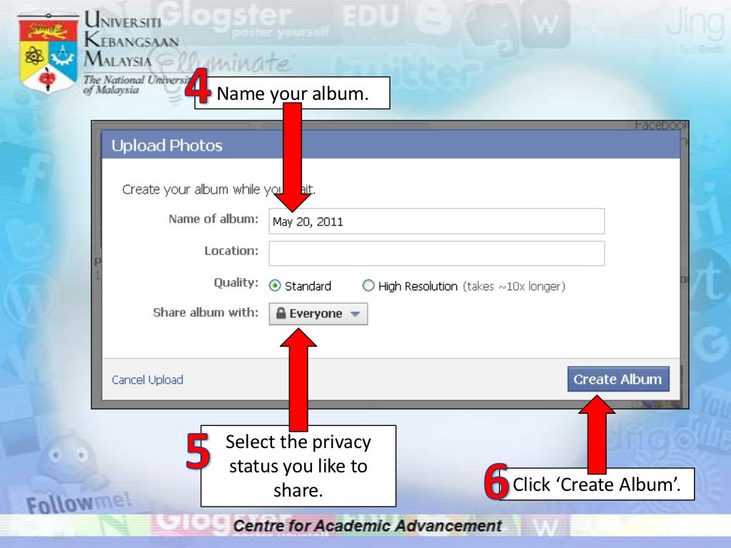 Getting started with facebook