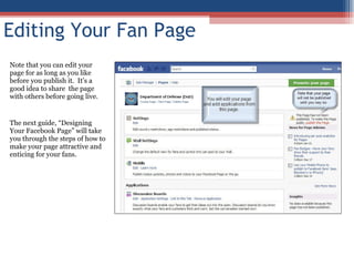 Getting Started With Facebook | PPTX