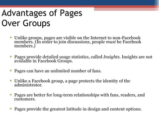 Getting Started With Facebook | PPTX