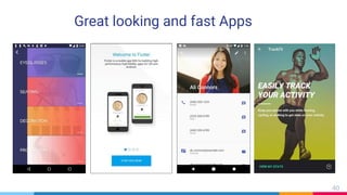 Great looking and fast Apps
40
 