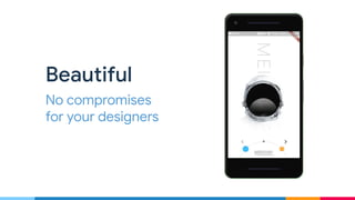 Beautiful
No compromises
for your designers
 