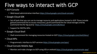 Getting started with GCP ( Google Cloud Platform) | PDF