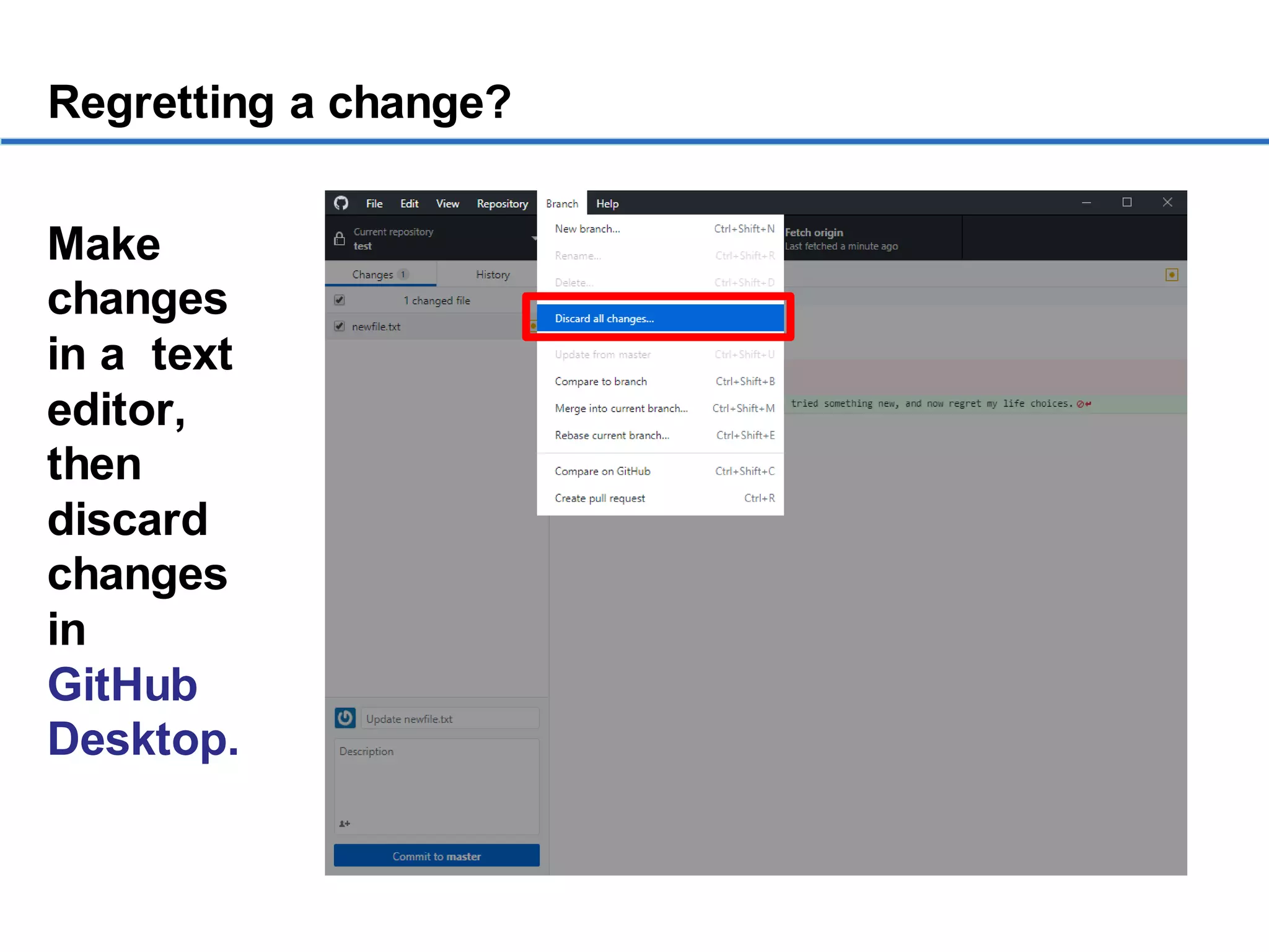 Getting started with GitHub Desktop | PDF