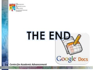Getting started with google docs