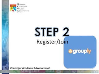 Register/Join
 