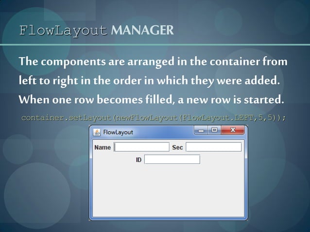 Getting started with GUI programming in Java_1 | PPT