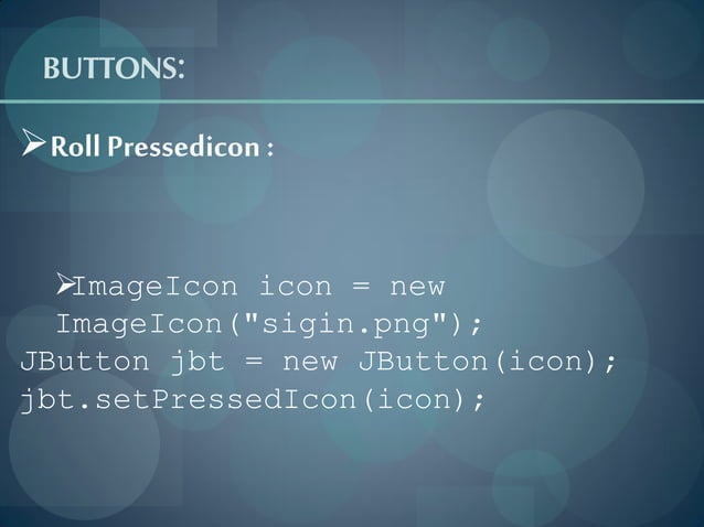 Getting started with GUI programming in Java_2 | PPT