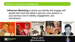 What is Influencer Marketing?
2
Influencer Marketing is where you identify and engage with
people who have the ability to ...